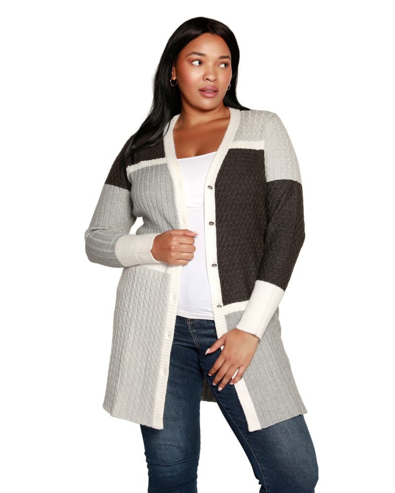 Plus size 2025 duster sweater